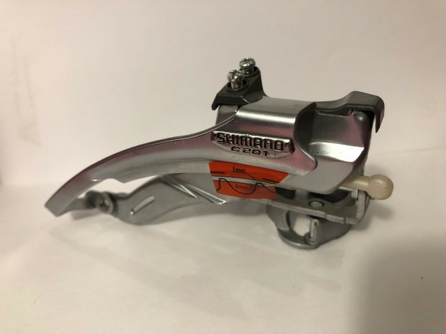 Dérailleur Avant Shimano Tourney FD-C201 - Double Traction, Triple Plateau, 31.8mm, Argent