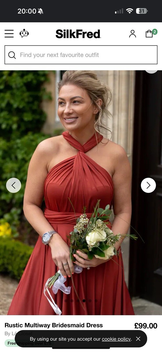 silkfred bridesmaid dress Romantic Deep V Neck Flying sleeve Tulle Bridesmaid Dresses with Gold