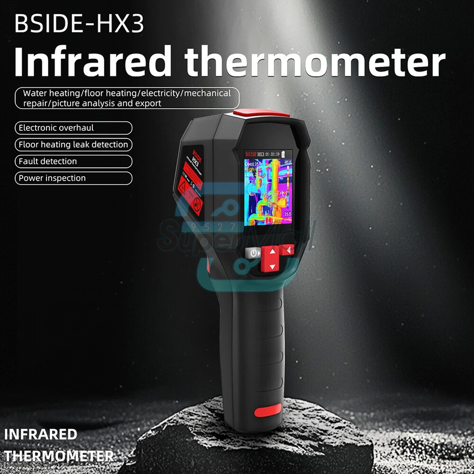 BSIDE HX3 Handheld Thermal Imaging Camera Electricity Non-Contact Thermometer - Bild 2 von 4