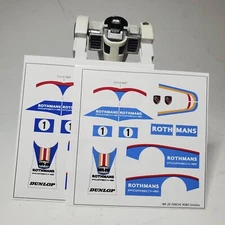 Gobots  Machine Robo CRASHER reproduction Stickers (Rothmans Version)