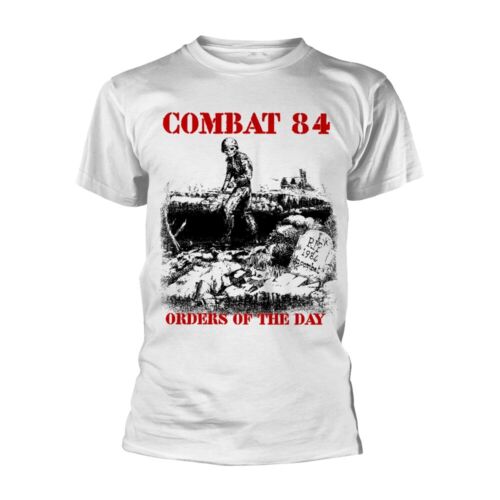 COMBAT 84 - ORDERS OF THE DAY (WHITE) WHITE T-Shirt Large - Photo 1/1