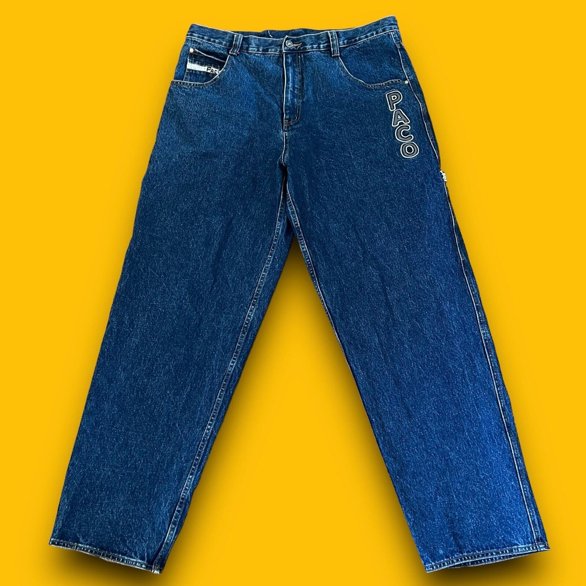 【激レア】WICKED デニムパンツ 90s y2k paco jeans 38 激レア】WICKED デニムパンツ 90s y2k paco jeans 38 - メルカリ