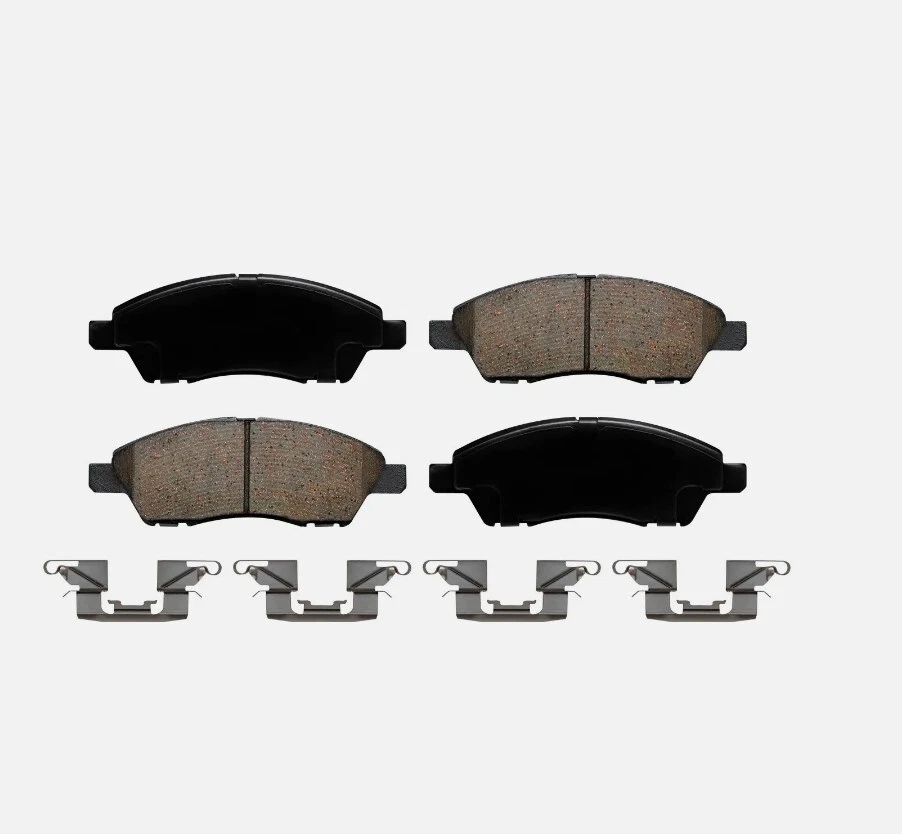 For 2012 - 2014 2015 2016 Nissan Versa Note Front Ceramic Brake Pads w/Hardware~ - Image 3 of 4