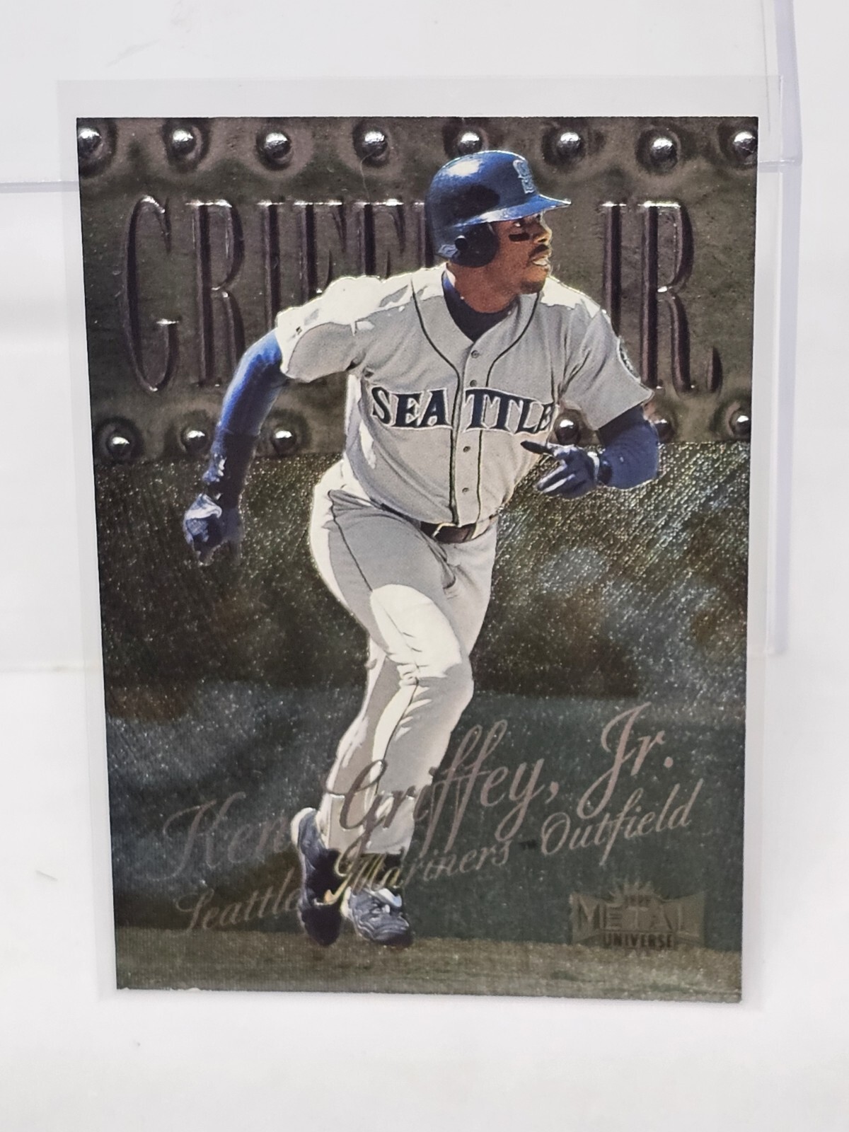 Ken Griffey Jr. 1999 Fleer Skybox Metal Universe Card # 95 Seattle Mariners