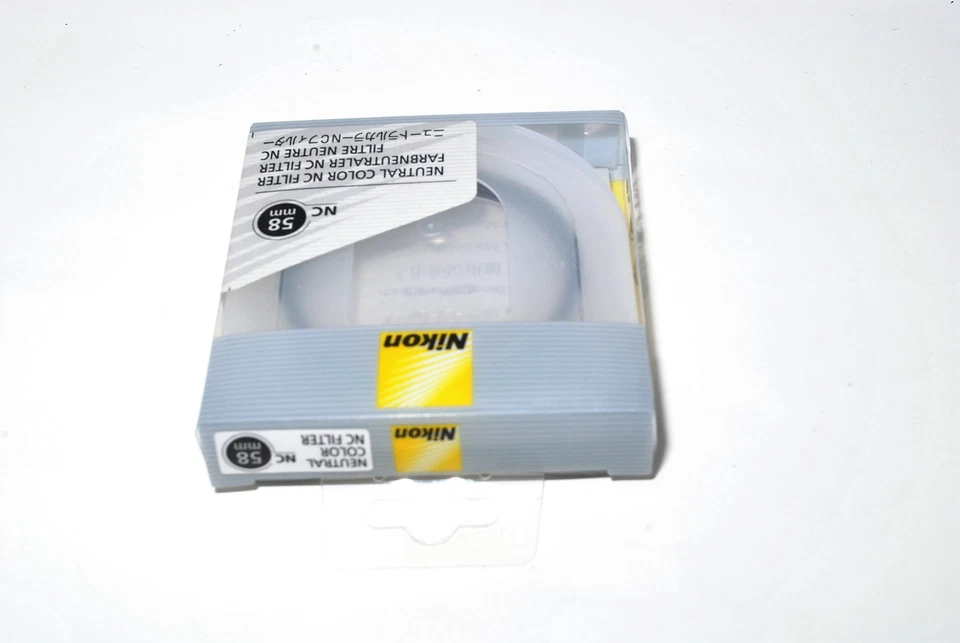 Nikon Neutral Color NC Filter 58mm Lens Protector Clear Filter from Japan - Image 3 of 4