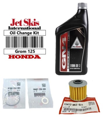 Genuine 2022+ Honda Grom MSX125 Monkey 125 Oil Change
