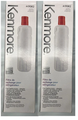 2x Kenmore 9082 Replacement Refrigerator Filter OEM Genuine SEALED