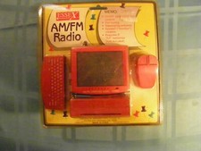 Essex AM/FM Computer Radio Vintage Sealed Rotating Speaker Dial Tuner Model 9629