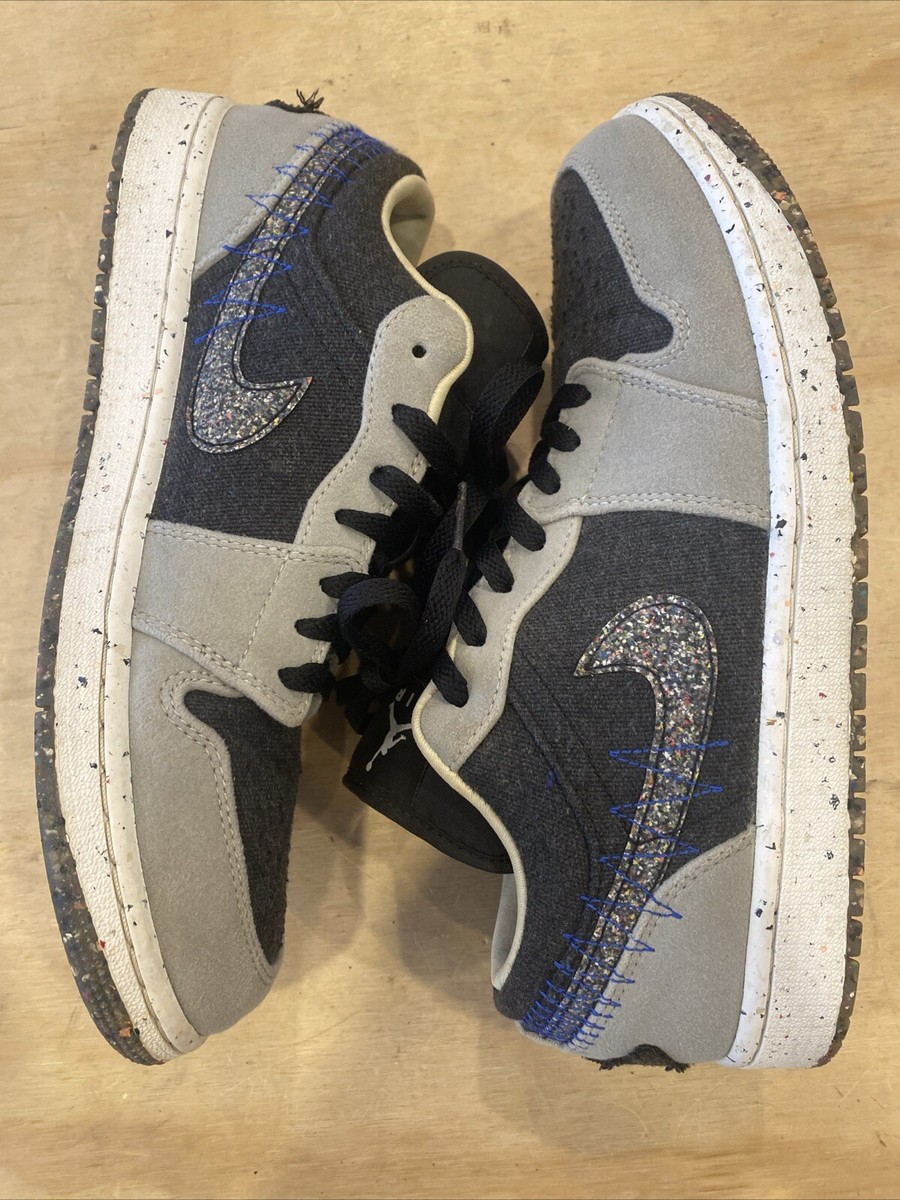 1331) Nike Air Jordan 1 One Low SE Crater Black Grey DM4657-001