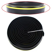 20Ft Garage Door Floor Strip Bottom Seal Threshold Rubber Weather Replacement US