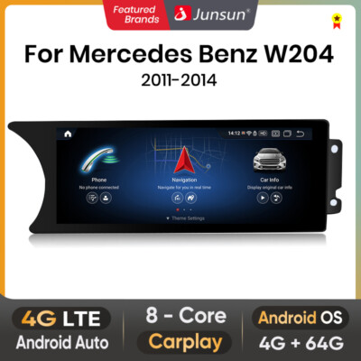 8.8'' IPS DAB+ Android 13 4+64G Autoradio CarPlay Navi NTG Mercedes C-Klasse W204