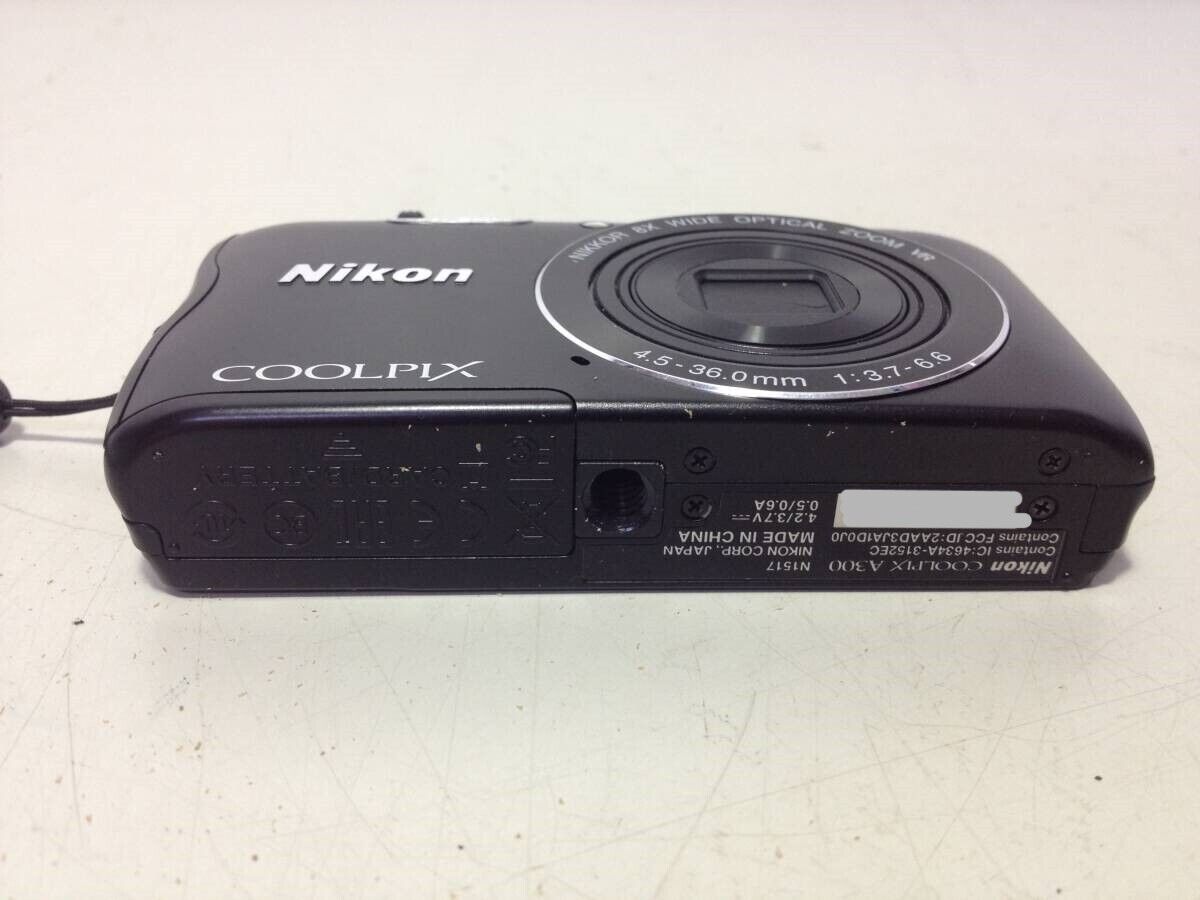 Nikon COOLPIX A300 Black 20.0MP Digital Camera English Nikon COOLPIX A300 Black 20.0MP Digital Camera English