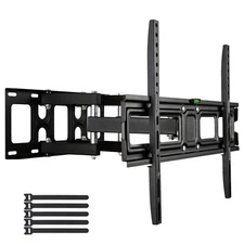 Full Motion TV Wall Mount HDTV Bracket for 32 36 37 40 42 47 50 52 55 60 inch