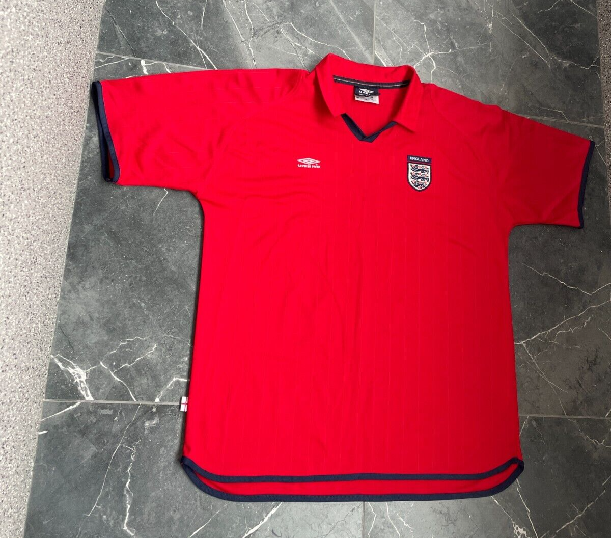 England Soccer National Team 2000s Football Shirt Jersey