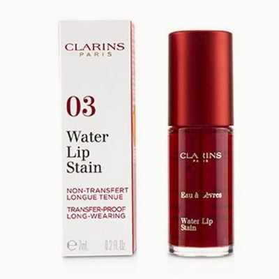 Clarins Water Lip Stain 03 RED WATER 0.2 oz / 7ml