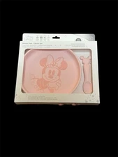 Disney Baby Silicone Plate And Spoon Set