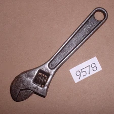 Diamond  Calk Horseshoe Co. 4" Adjustable Wrench - Thick Head - Drop Forged