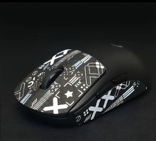 Logitech G Pro X GPW 1 2 Superlight Non-Slip Mouse Grip Sticker Pads Black