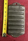 Vintage Mini 262 Griswold Cast Iron Crispy Corn or Wheat Stick Pan Erie PA 625