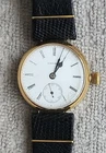 Antique 1912 Longines 15J GF pocket watch converted to wristwatch