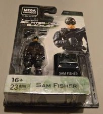 MEGA CONSTRUX BLACK SERIES SAM FISHER SPLINTER CELL FIGURE