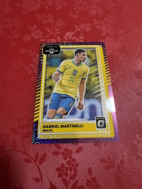 2025-26 Panini Donruss Road To FIFA World Cup 26 Gabriel #184 Optic Purple 07/25