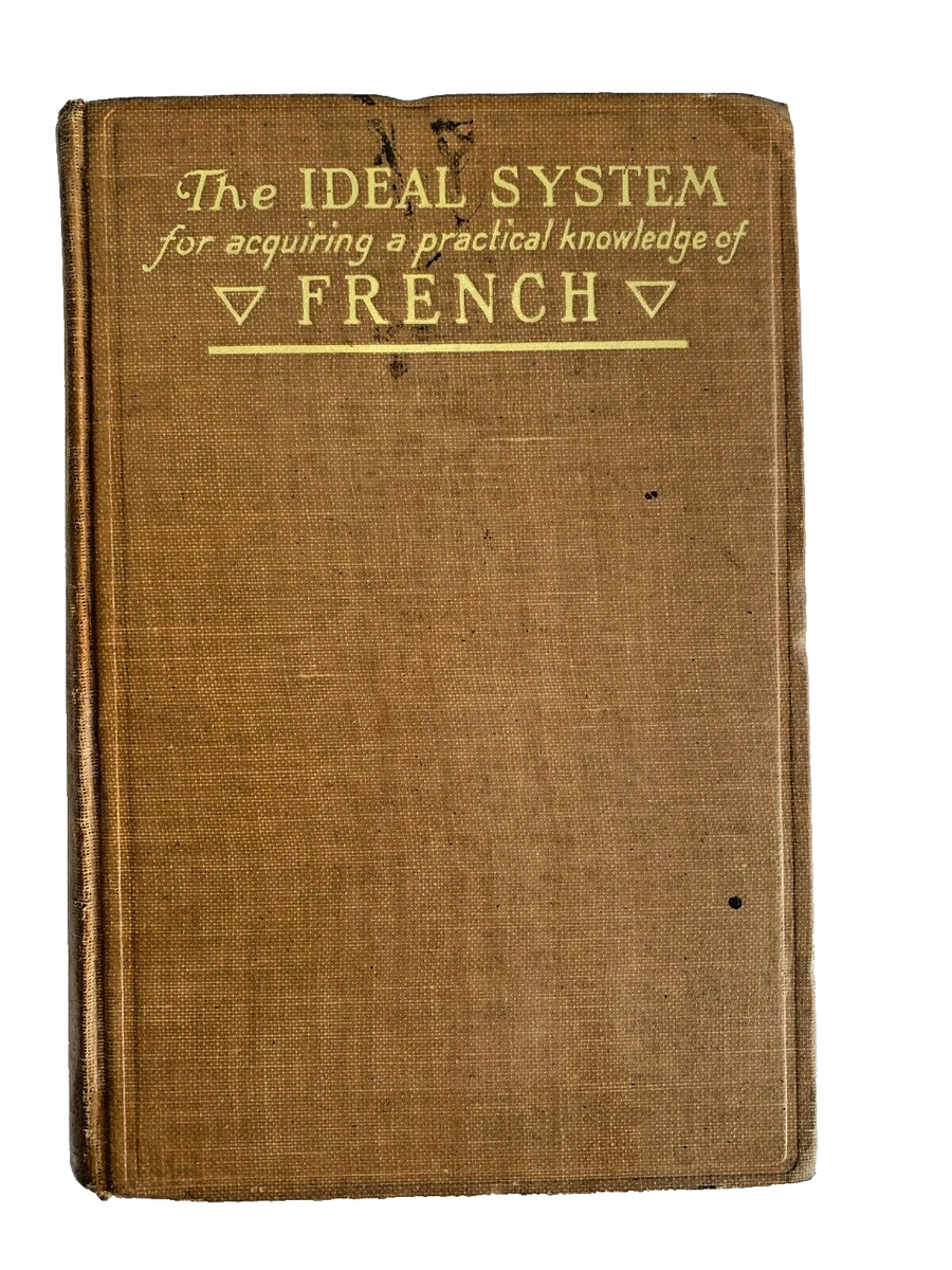 Language Study 1900-1949 Antiquarian & Collectible Books in French