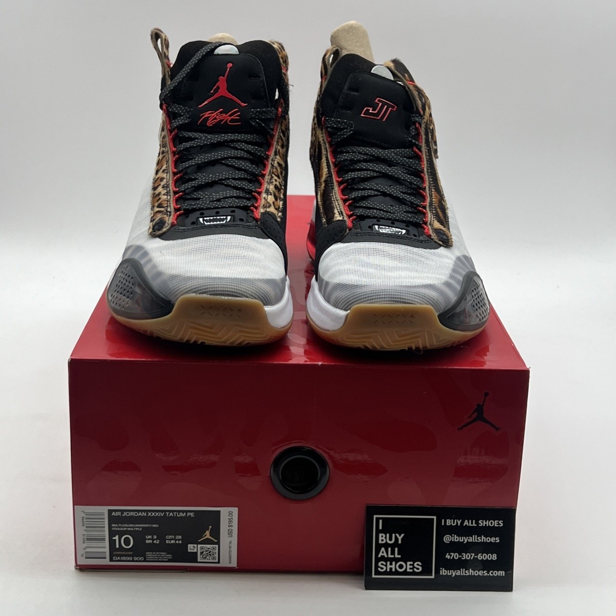 Size 10 - Jayson Tatum x Air Jordan 34 Welcome To The Zoo (DA1899