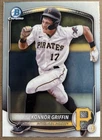 Konnor Griffin Bowman Chrome 2025 Prospect Card Pirates