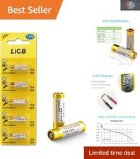 27A/12V Alkaline Battery Pack   5 Pack