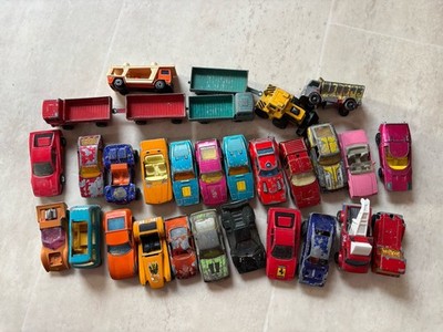28 MATCHBOX MODELLE , Autos , diverse Maßstäbe , Konvolut , Sammlung , + EXTRA