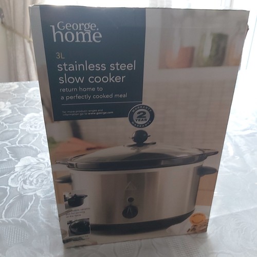 ASDA GEORGE Slow cooker 3 Litre / 3 Heat Settings - Picture 2 of 7