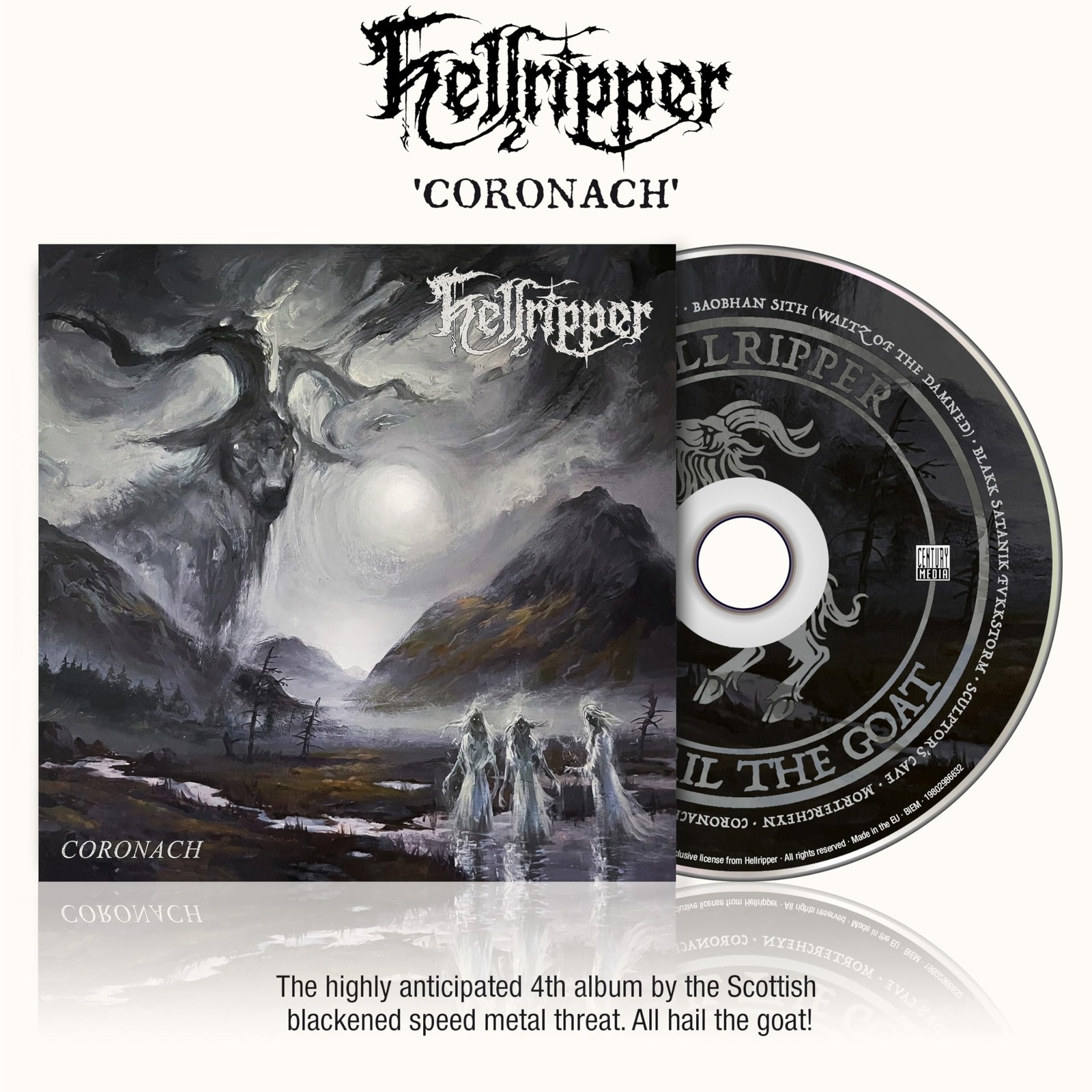 Hellripper Coronach CD NEW