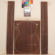#0587 Old Growth 1970s East Indian Rosewood B...