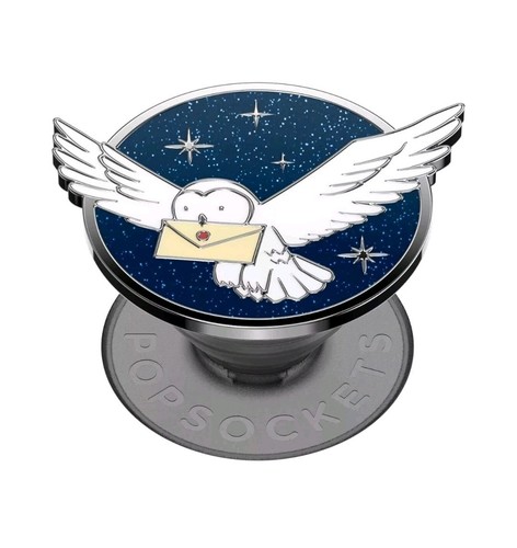 PopSockets Wizarding World Harry Potter Hedwig Owl Phone Grip Stand Swap Top NEW - 第 7/9 張圖片