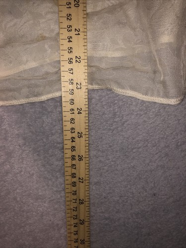 White House Black Market Silk Shirt Woman’s Medium Beige Long Sleeve - Picture 7 of 9