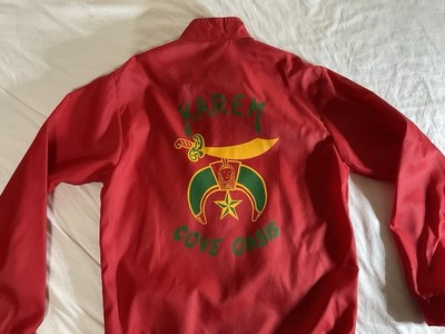 Vintage CAP'N JACK Shriner KAREM COVE OASIS Masonic Temple Lodge,  jacket