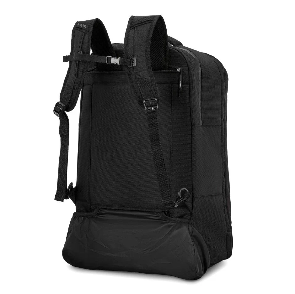 Samsonite Convertible Wheeled Travel Backpack Duffel Bag Black 155505-1041 - Image 2 of 4
