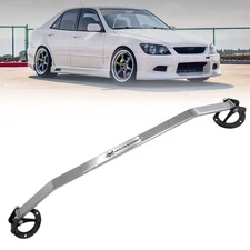 Megan Racing Front Upper Polish Race Tower Brace Strut Bar For 01-05 Lexus IS300
