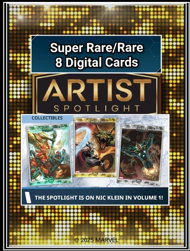 Topps Marvel Collect Artist Spotlight 25 Nic Klein No Epics 8 Cards