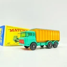 Matchbox Lesney 47c DAF Tipper Container Truck Turquoise Matchbox Regular Wheels