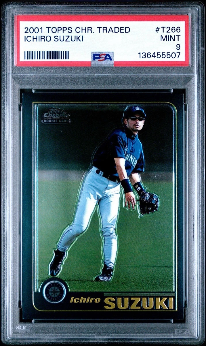 2001 Topps Traded Chrome イチロー/プーホールズ RC 2001 Topps