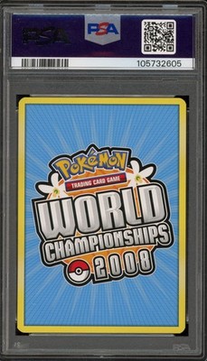 Pokemon Jolteon Gold Star '08 World Champs. Psychic Lock Deck