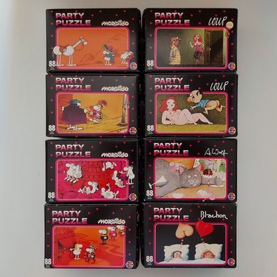 Party Puzzle Heye 88 Teile 1989 Mordillo, Loup, A. Wolf, Blachon Neu Auswahl