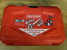 Craftsman 10 Piece Socket Set 3/8 Ratchet 72 ...