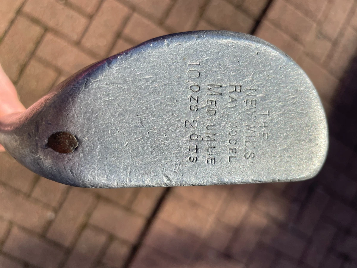 Putter A. Tooley « Suitall » – Club De Golf Vintage En Hickory – Vers 1920 – Rare