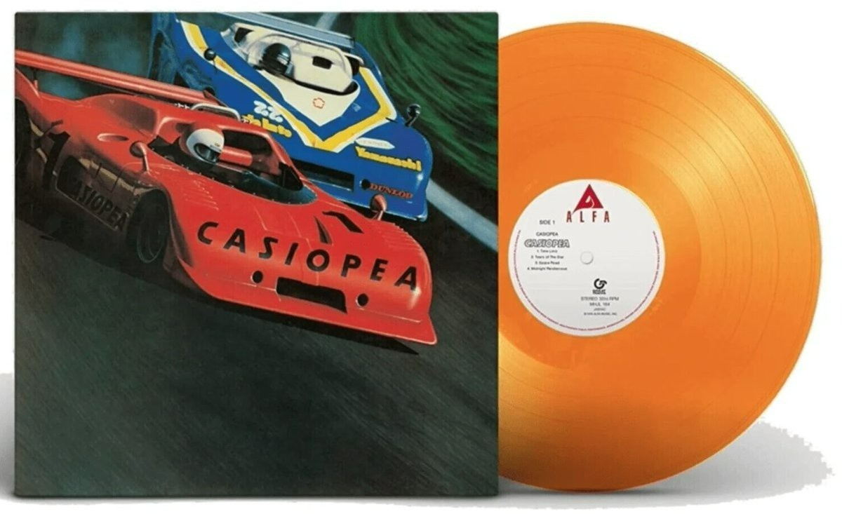 Casiopea / Vinyl LP 2025 Reissue of 1979 Debut Clear Orange