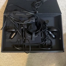 Meta Oculus Rift CV1 VR Virtual Reality Headset, Sensors, and Controllers