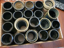 20 Edison Black Cylinder Records - Mixed - See Description for #s Titles Notes