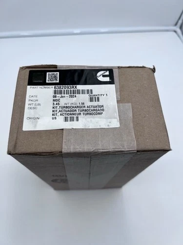 Genuine Cummins X12 X15 Turbocharger Actuator 6382093RX VGT 6382093 NO CORE